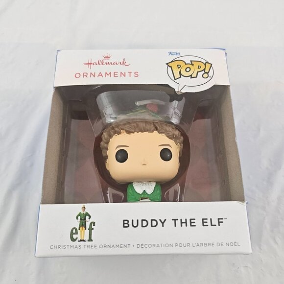 Hallmark Funko POP! BUDDY THE ELF Movie Christmas Tree Holiday Décor Ornament - Picture 10 of 14